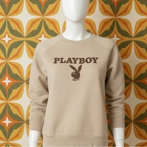 PLAYBOY LONG SLEEVE SWEATSHIRT. SIZE SMALL. LIKE NEW